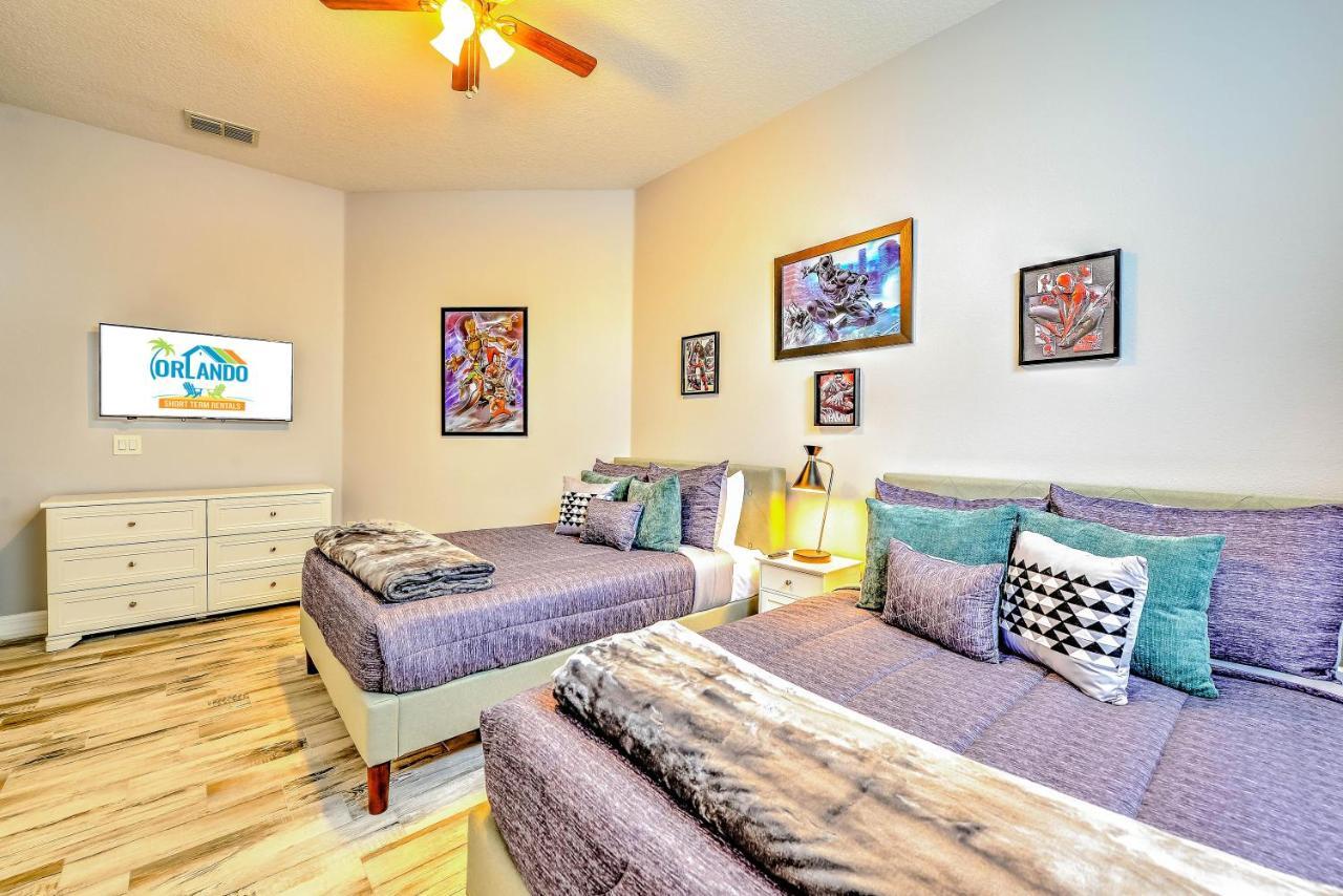 Private Pool, Game Room, Near Disney And Universal!! Orlando Luaran gambar